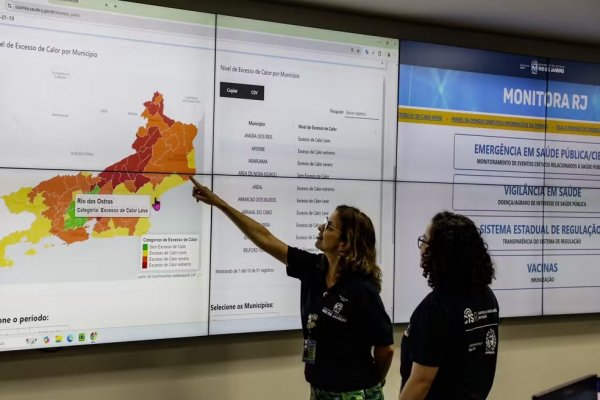 [Rio atinge nível 3 de protocolo de calor e autoridades reforçam alerta à população]