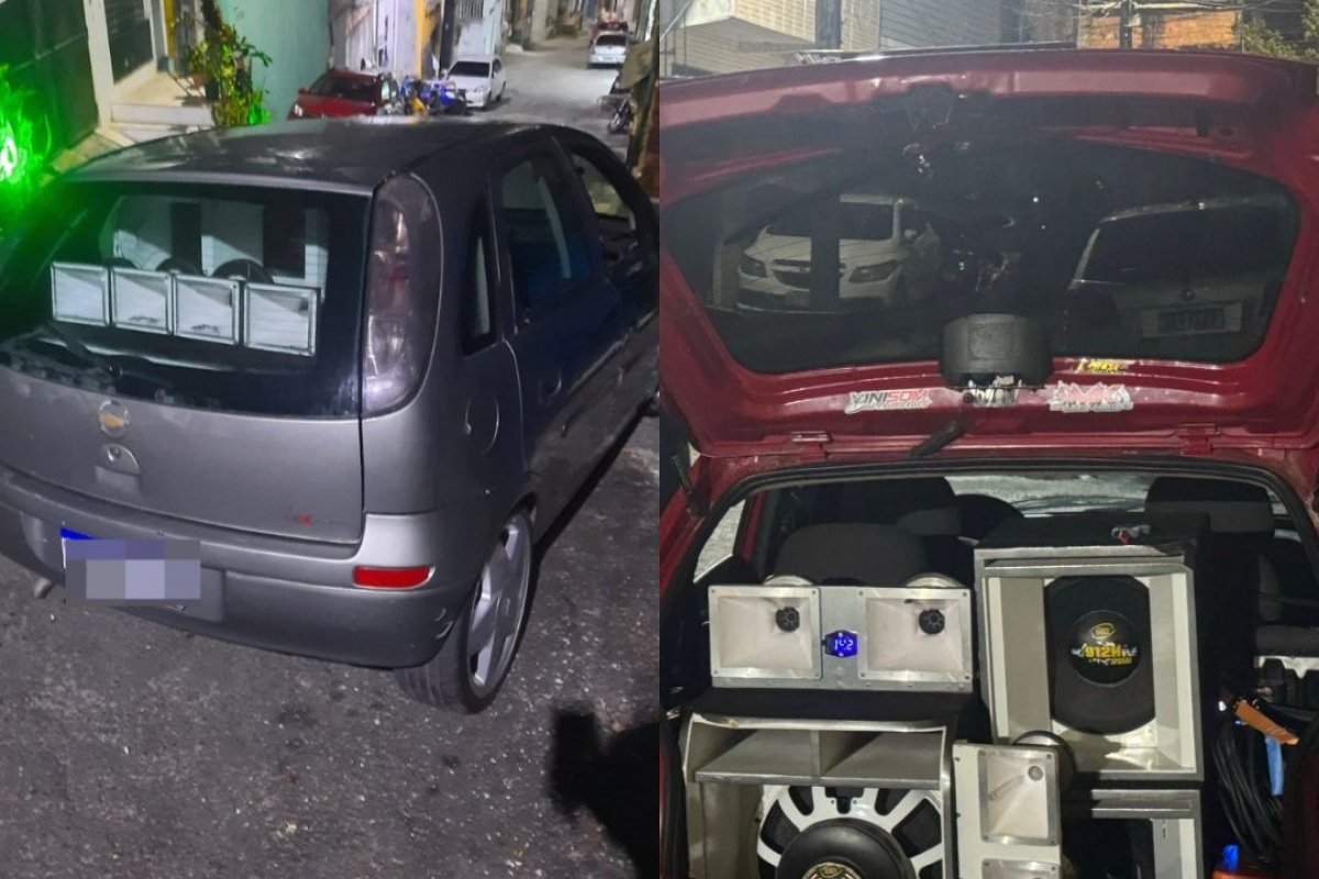 Carros equipados com som do tipo 'paredão' são apreendidos em Salvador no fim de semana