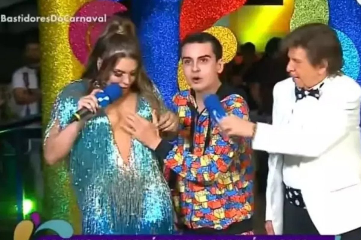 Simony presta queixa contra apresentador do SBT por importunação sexual