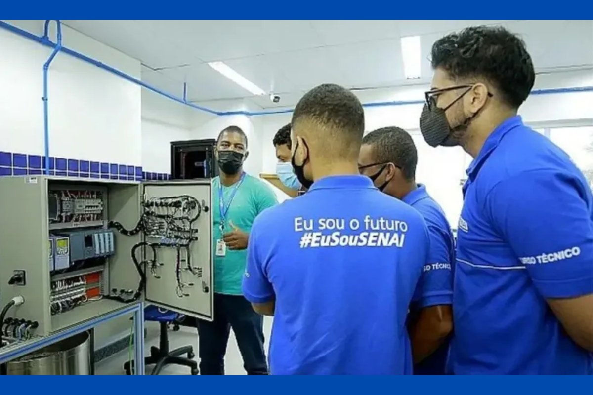 Senai Bahia oferece mais de 600 vagas para cursos gratuitos de aprendizagem industrial em 11 municípios