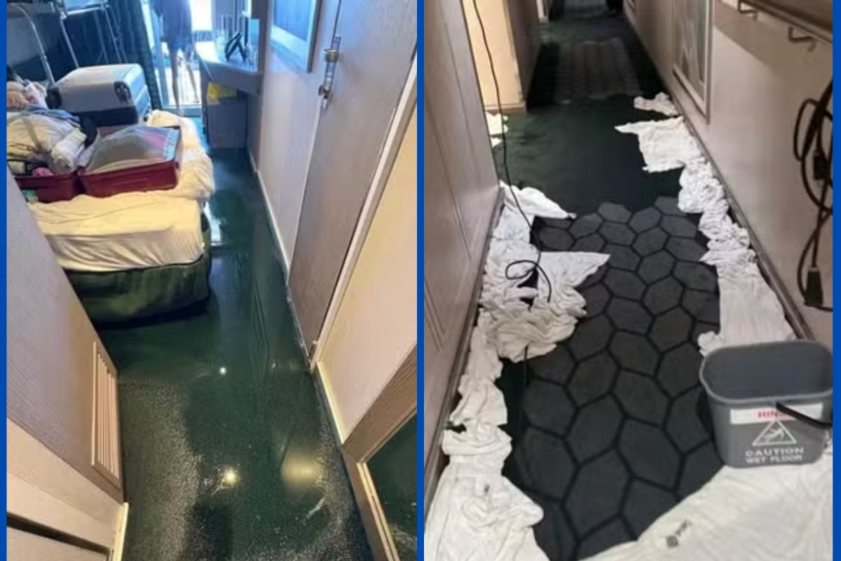 Vídeo: passageiros de cruzeiro com passagem em Salvador são surpreendidos com inundação