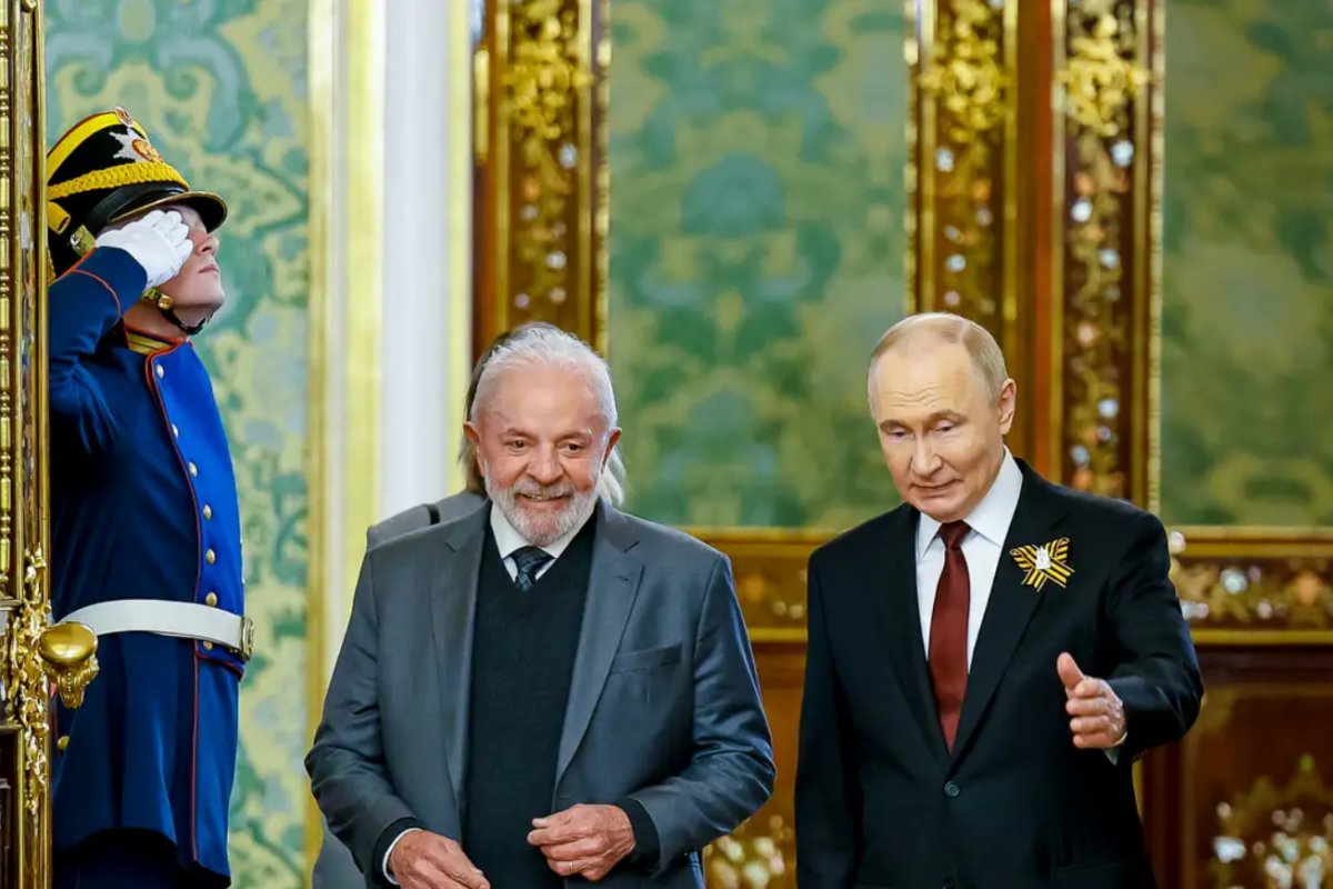 Lula conversa com Putin sobre Venezuela pós ataques dos EUA