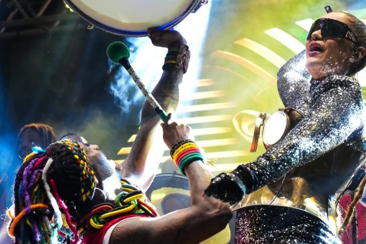 Olodum volta a se apresentar durante a Lavagem do Bonfim