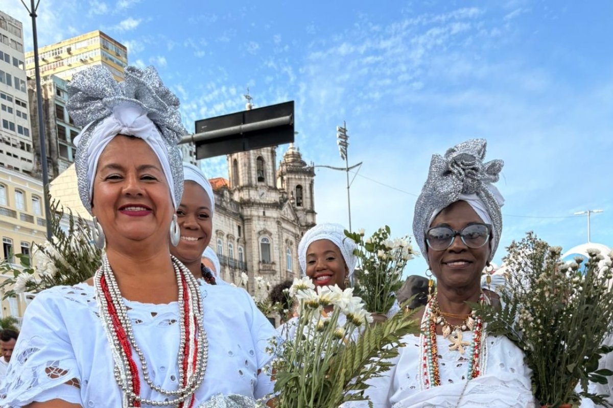 FOTOS: Confira registros do Farol da Bahia na Lavagem do Bonfim
