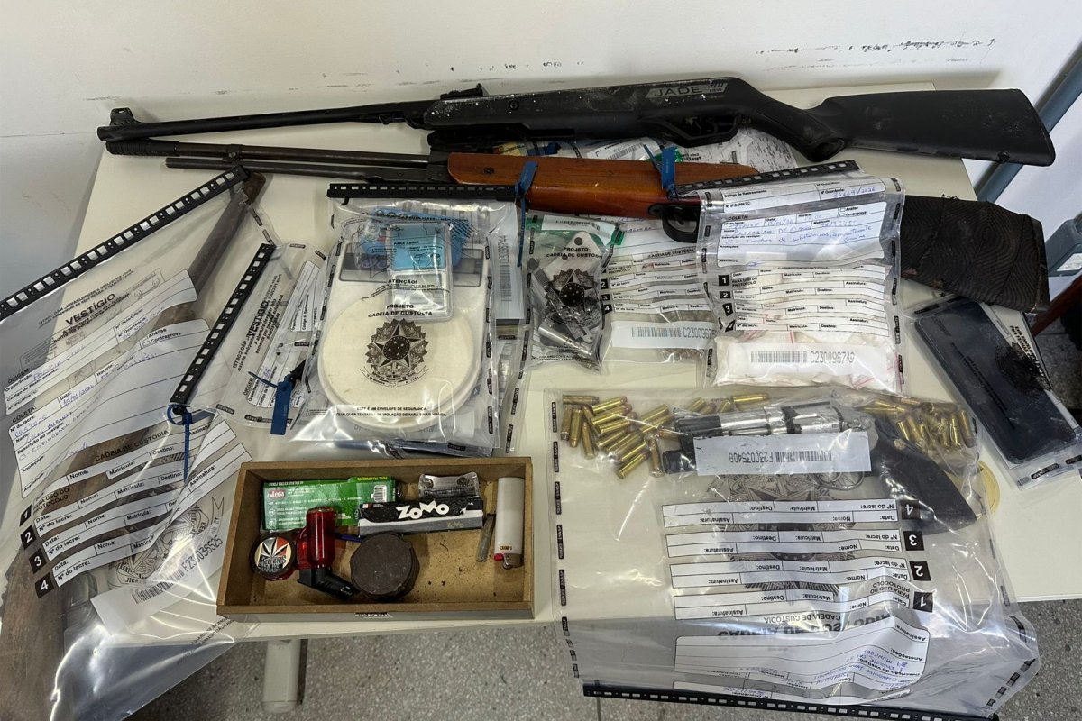 Operação Legado prende sete pessoas e apreende armas em Santaluz