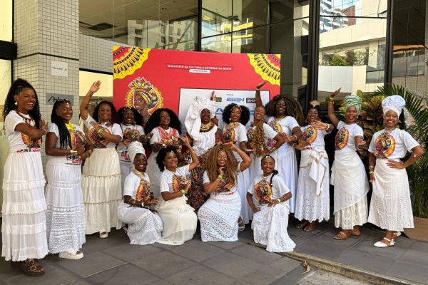 [Ilê Aiyê apresenta concorrentes ao Deusa do Ébano 2026]