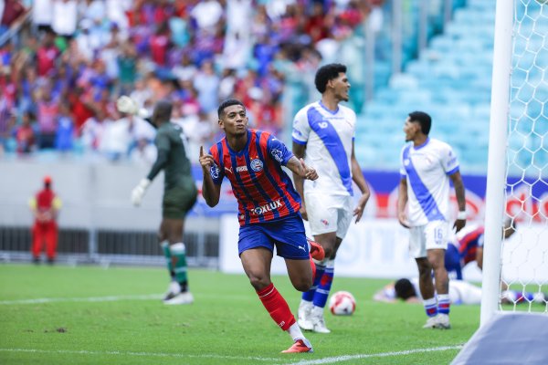 [Bahia vence o Galícia e segue 100% no Campeonato Baiano; veja os gols]