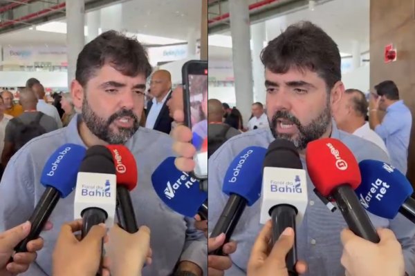 [Vídeo: Adolpho Loyola muda discurso e diz que não está na mesa da vice-governadoria: 'é do MDB']