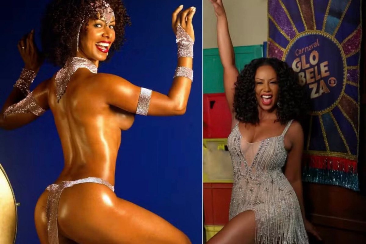 Valeria Valenssa celebra retorno à vinheta do carnaval da Globo! 