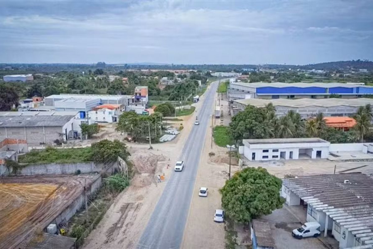 Trecho da BA-084 é interditada totalmente devido serviço de drenagem em Conceição do Jacuípe