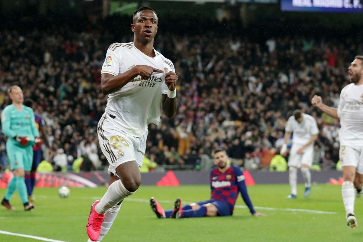 Vinicius Junior é eleito melhor jogador do Real Madrid em fevereiro