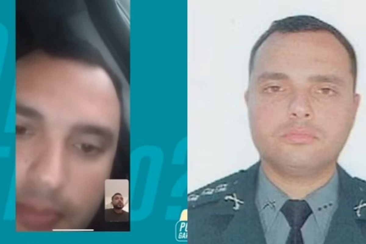 VÍDEO: Garotinho divulga imagens de capitão da PM conversando com Doca, líder de facção procurado em ação que deixou mais de 100 mortos no Rio