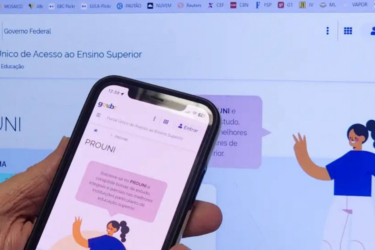 Inscrições do Prouni 2026 começam nesta segunda-feira (26)