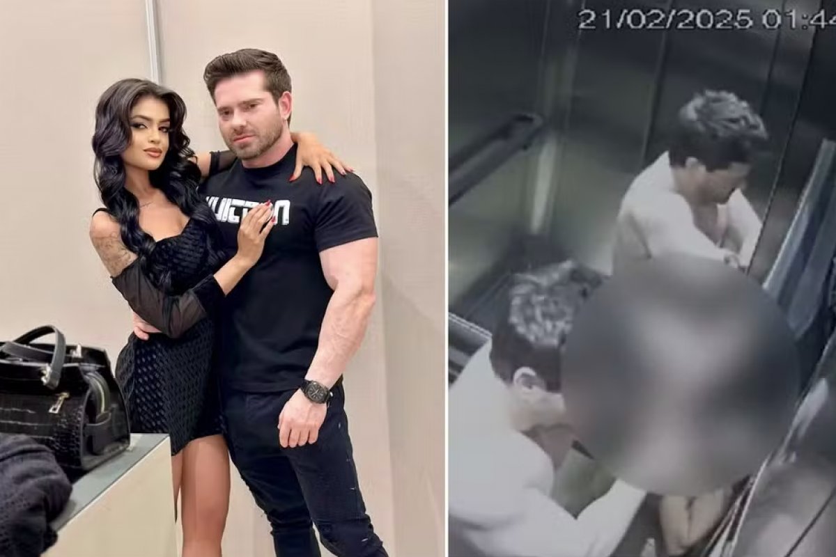 Vídeo: empresário que sufocou influenciadora em elevador vira réu por violência doméstica
