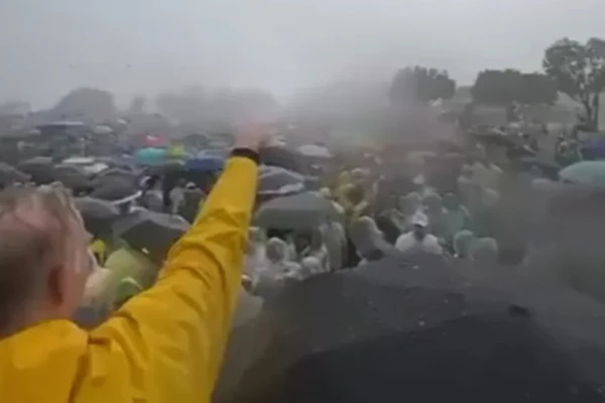 Três manifestantes atingidos por raio em ato de Nikolas Ferreira recebem alta