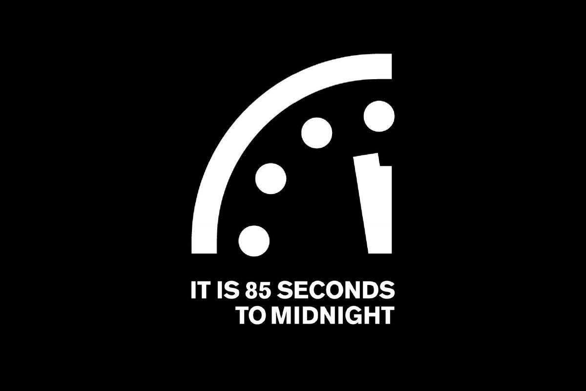 "Relógio do Apocalipse" avança e marca tempo mais próximo do fim do mundo na história