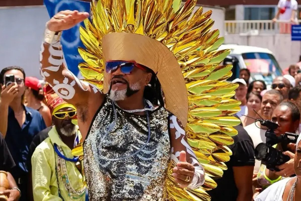 Carlinhos Brown é confirmado no Arrastão da Quarta-Feira de Cinzas 2026