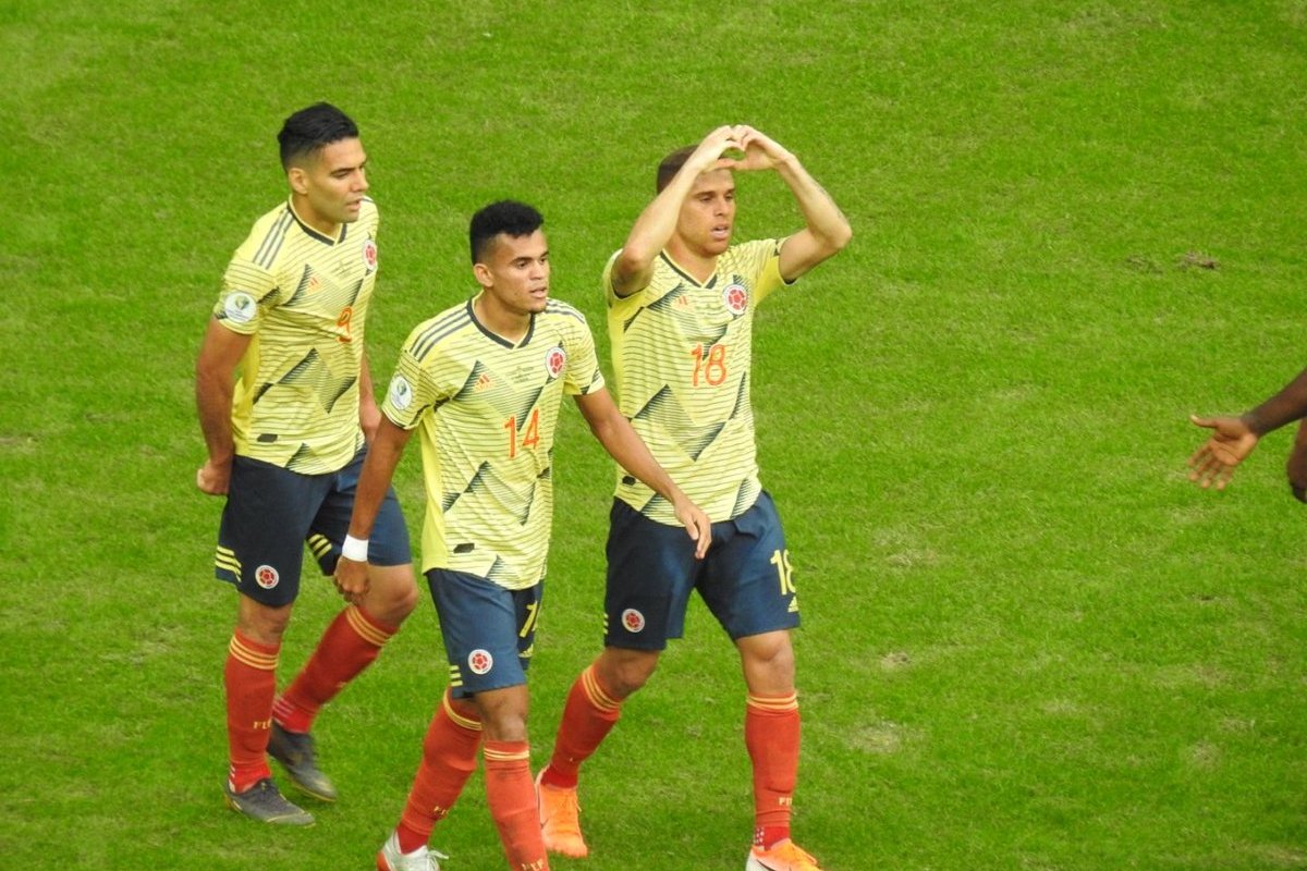 Colômbia vai vencendo Paraguai pela Copa América