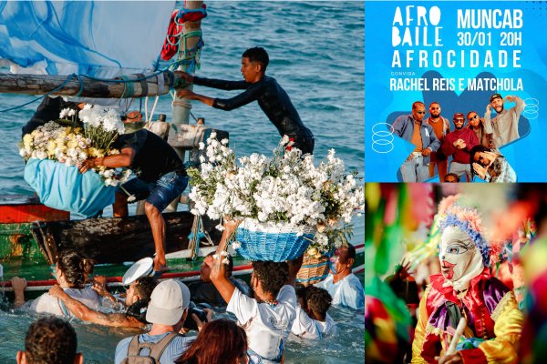 [Festa de Iemanjá, Afrobaile e Desfile 'Palhaços do Rio Vermelho': confira a agenda cultural deste final de semana   ]