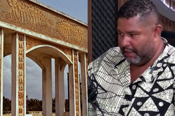 [Vídeo: Adriano Azevedo relata experiência no Portal do Não Retorno e fala sobre memória e ancestralidade]