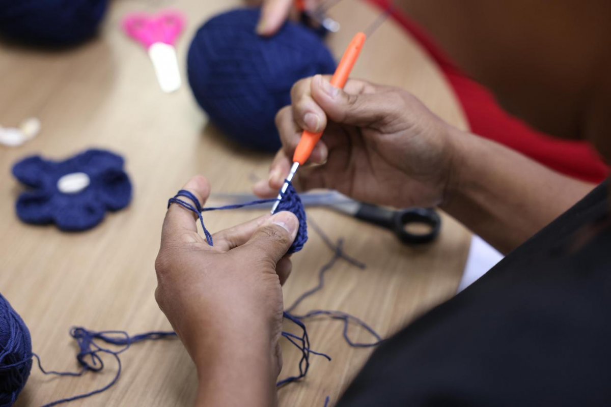 Afroempreendedores participam de workshop com o Ateliê Mão de Mãe!
