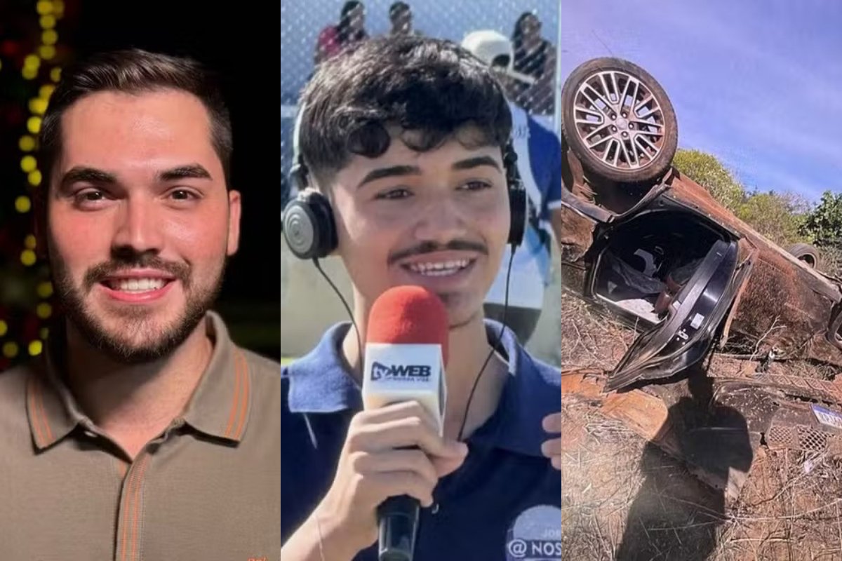 Secretário municipal, radialista esportivo e servidor público sofrem acidente de carro no interior da Bahia 