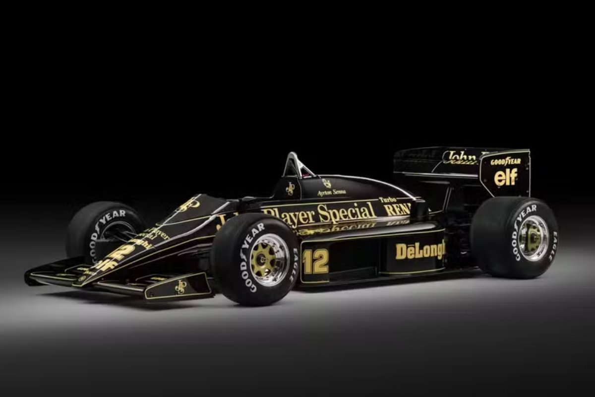 Lotus preta de Ayrton Senna vai a leilão no Reino Unido por R$ 63,1 milhões