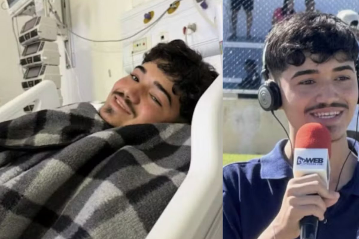 VIDEO: Radialista que ficou em estado grave após acidente recebe alta e é recebido com fogos por familiares