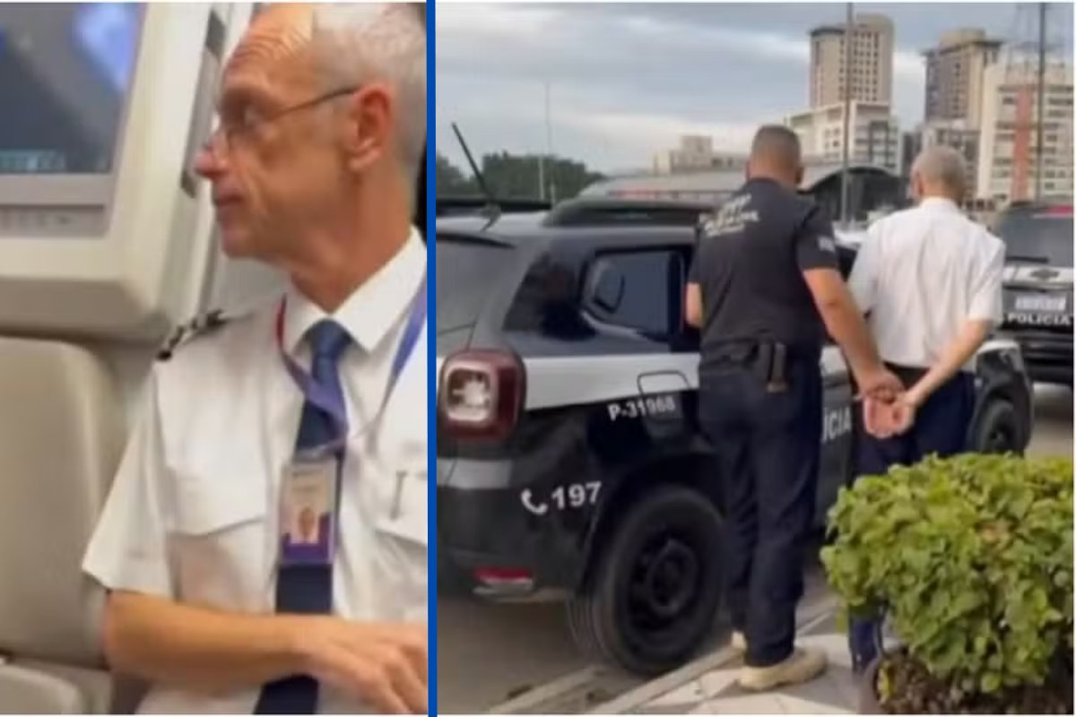 Piloto é preso dentro de avião no aeroporto de Congonhas suspeito de integrar rede de abuso sexual infantil