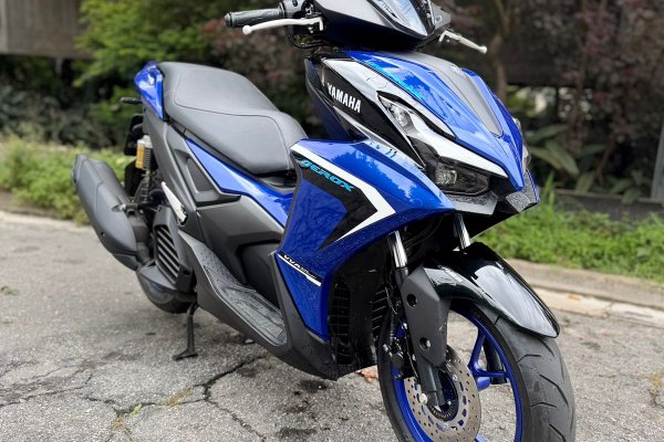 [Farol da Bahia testa a nova Yamaha Aerox 2026 ]