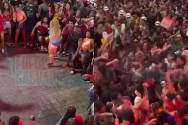 [Vídeo: Cadeirante é pisoteada durante trio de Xanddy Harmonia na Melhor Segunda-Feira ]