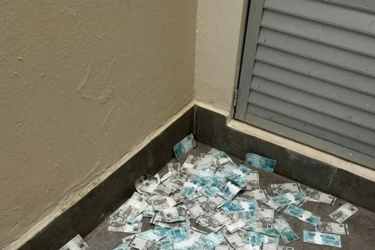 Vídeo: investigado no caso Master joga mala de dinheiro pela janela durante operação da PF