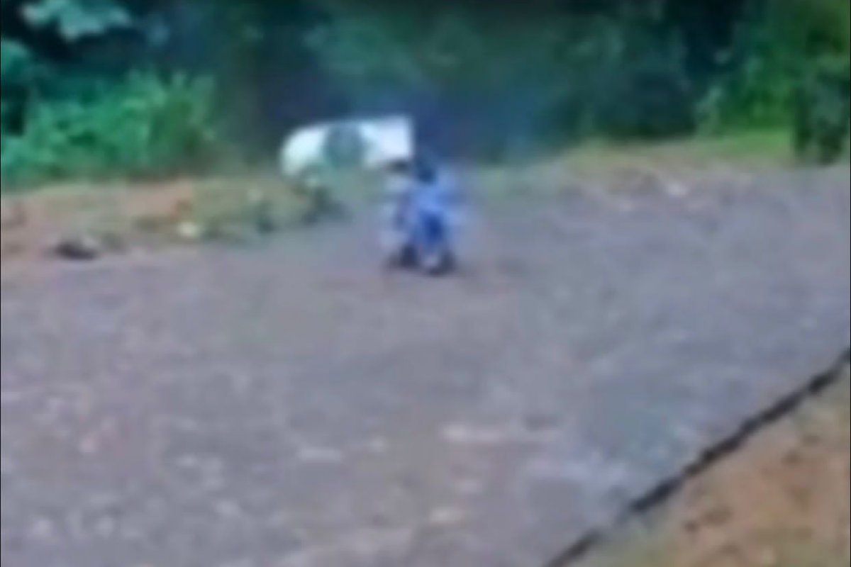 Vídeo: reação do pai que viu filhos soltarem freio de mão de carro no Paraná comove internautas