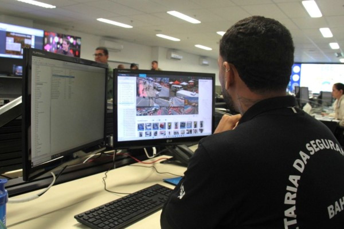 Reconhecimento facial localiza 18 foragidos no segundo dia do Carnaval de Salvador