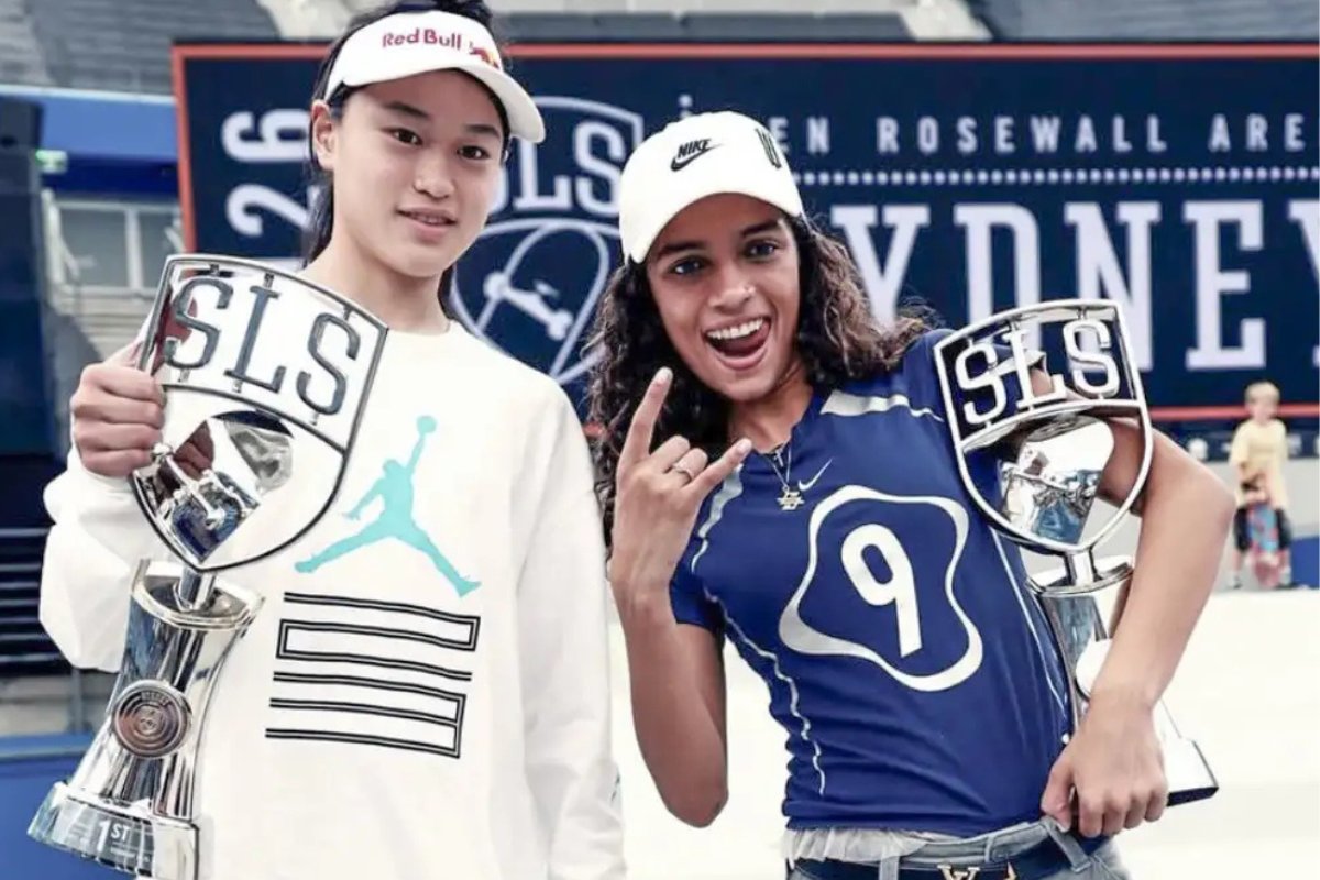 Rayssa Leal vence primeira etapa do circuito mundial de skate