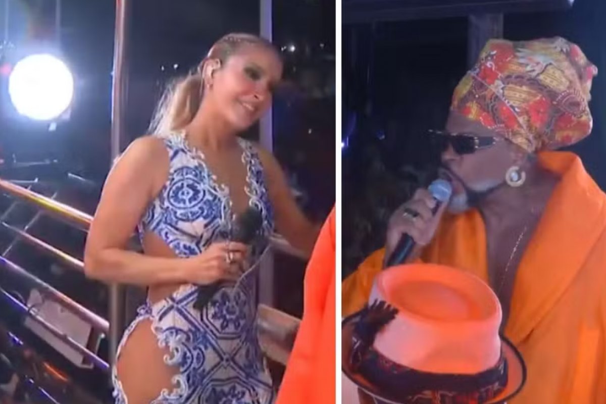 Carlinhos Brown defende Claudia Leitte e pede para cantora ignorar críticas: 'Tem que falar de Deus'