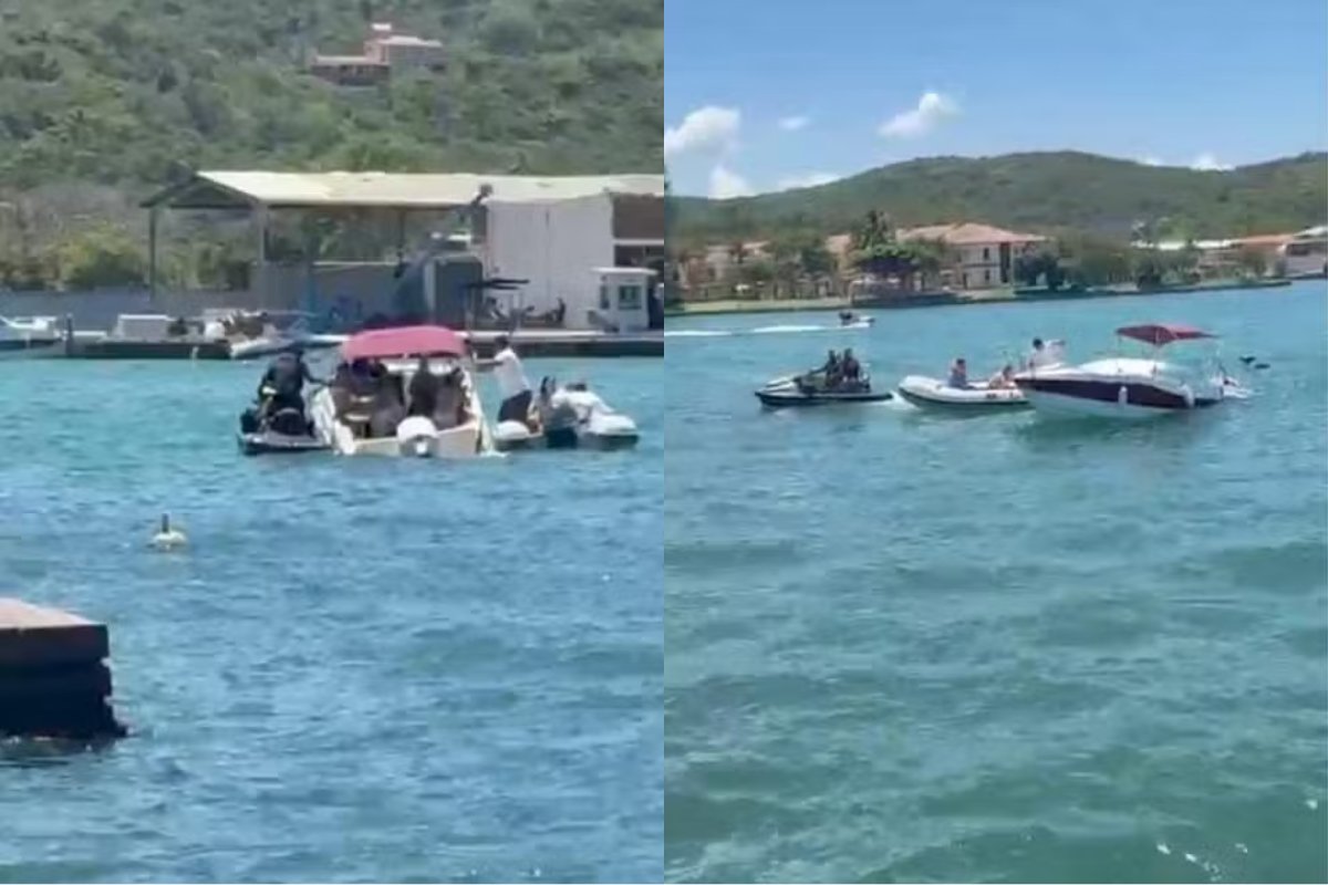 Lancha com oito passageiros afunda em Cabo Frio