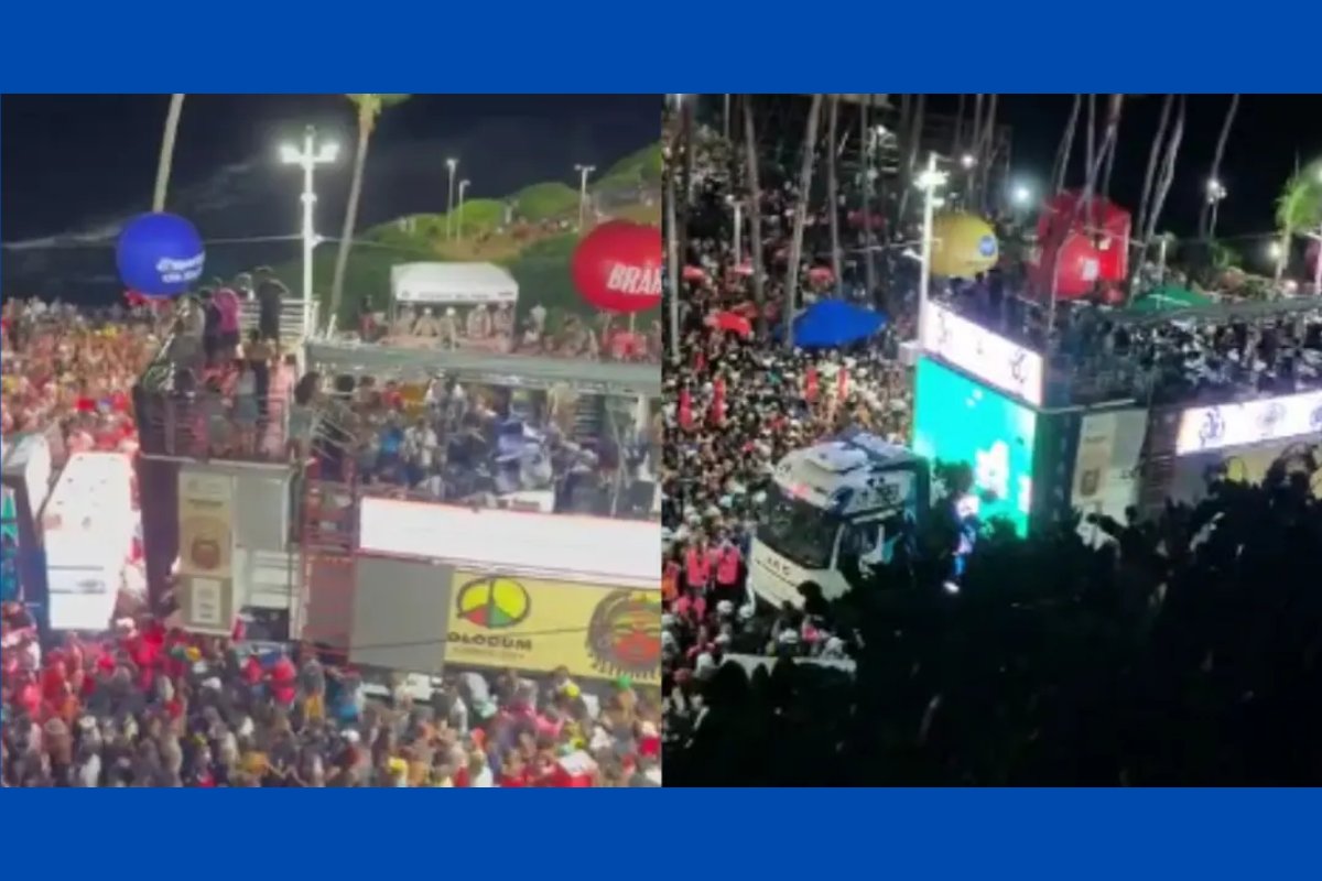 Olodum é vaiado após atraso e passagem em silêncio no Carnaval de Salvador