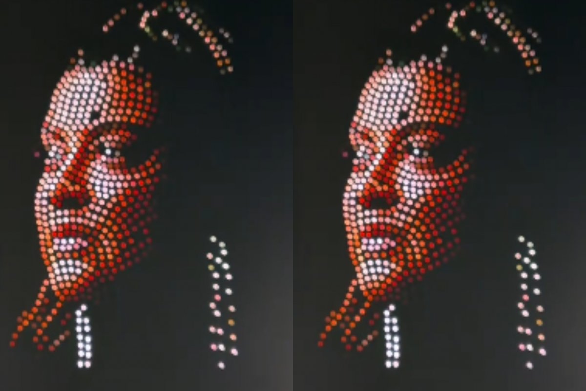 Vídeo: Preta Gil é homenageada com show de drones no Carnaval de Salvador