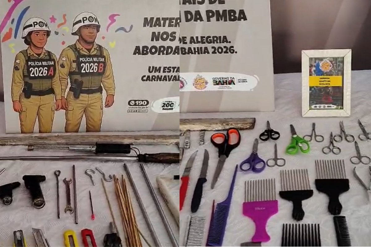 Mais cinco foragidos são capturados e mais de mil objetos são apreendidos no Carnaval de Salvador