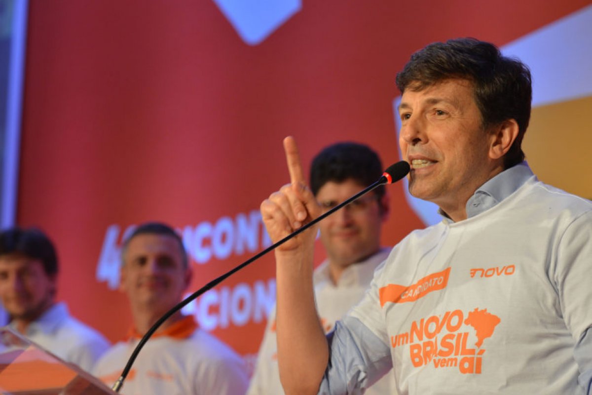 João Amoêdo deixa a presidência do Partido Novo