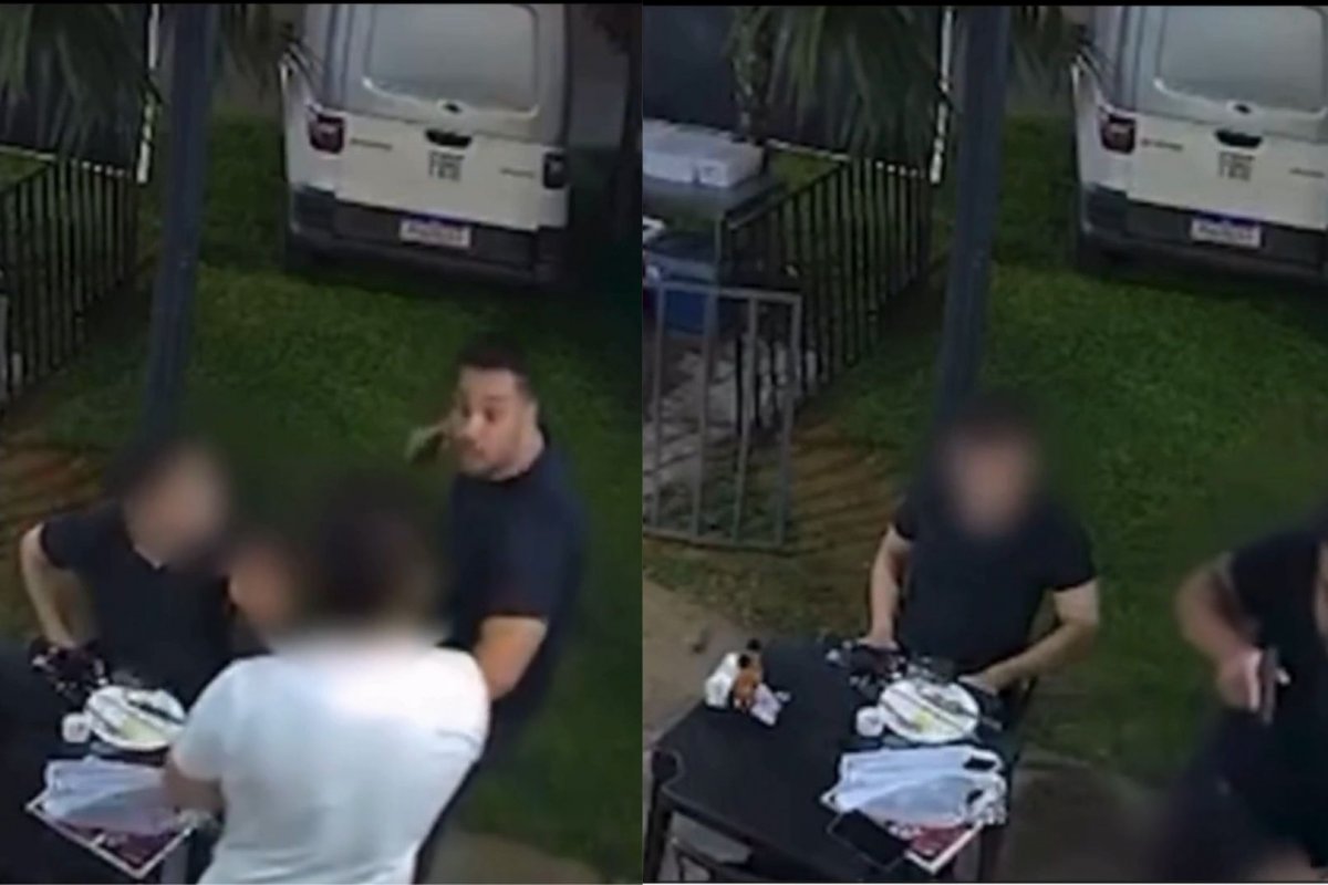 Vídeo: Agente administrativo da PF ameaça dois homens em um estabelecimento, no Distrito Federal, por causa de homofobia; entenda o caso