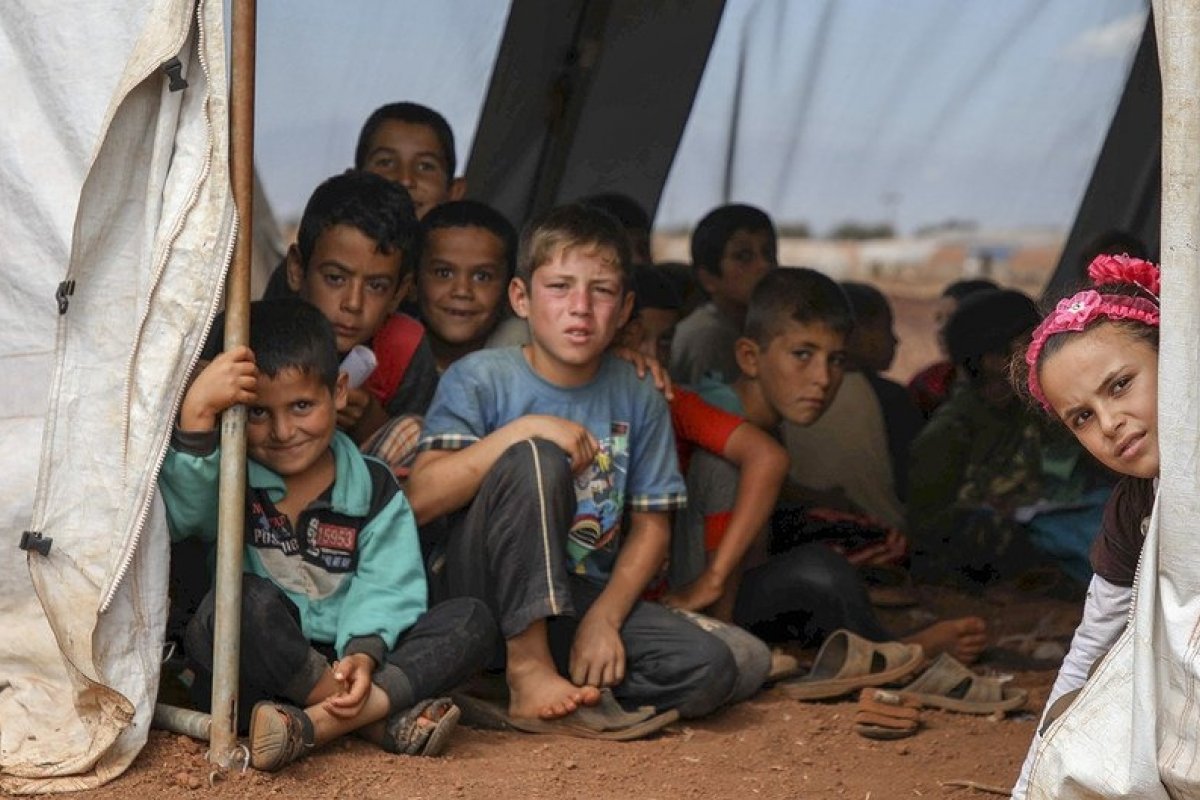 Zonas de conflito e crianças condenadas