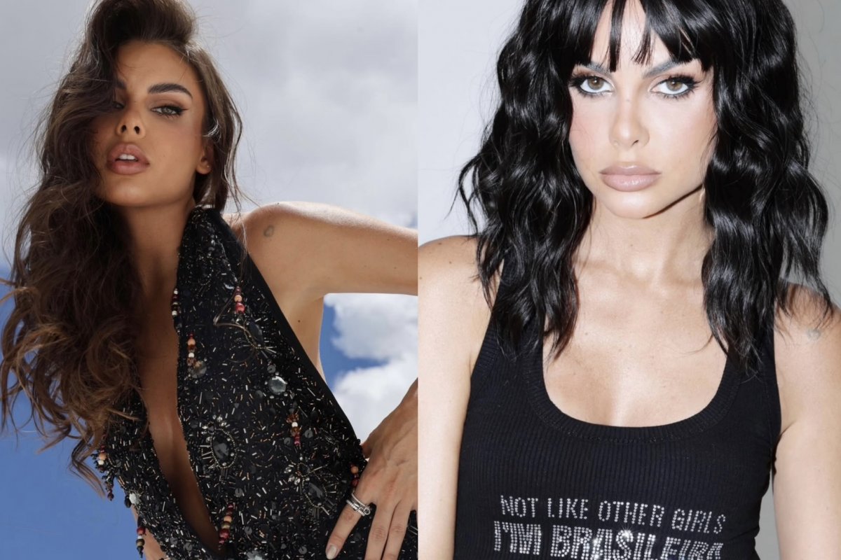 Lace ou não? Amanda Kimberlly aposta em cabelo quase preto, nova tendência entre influenciadoras!