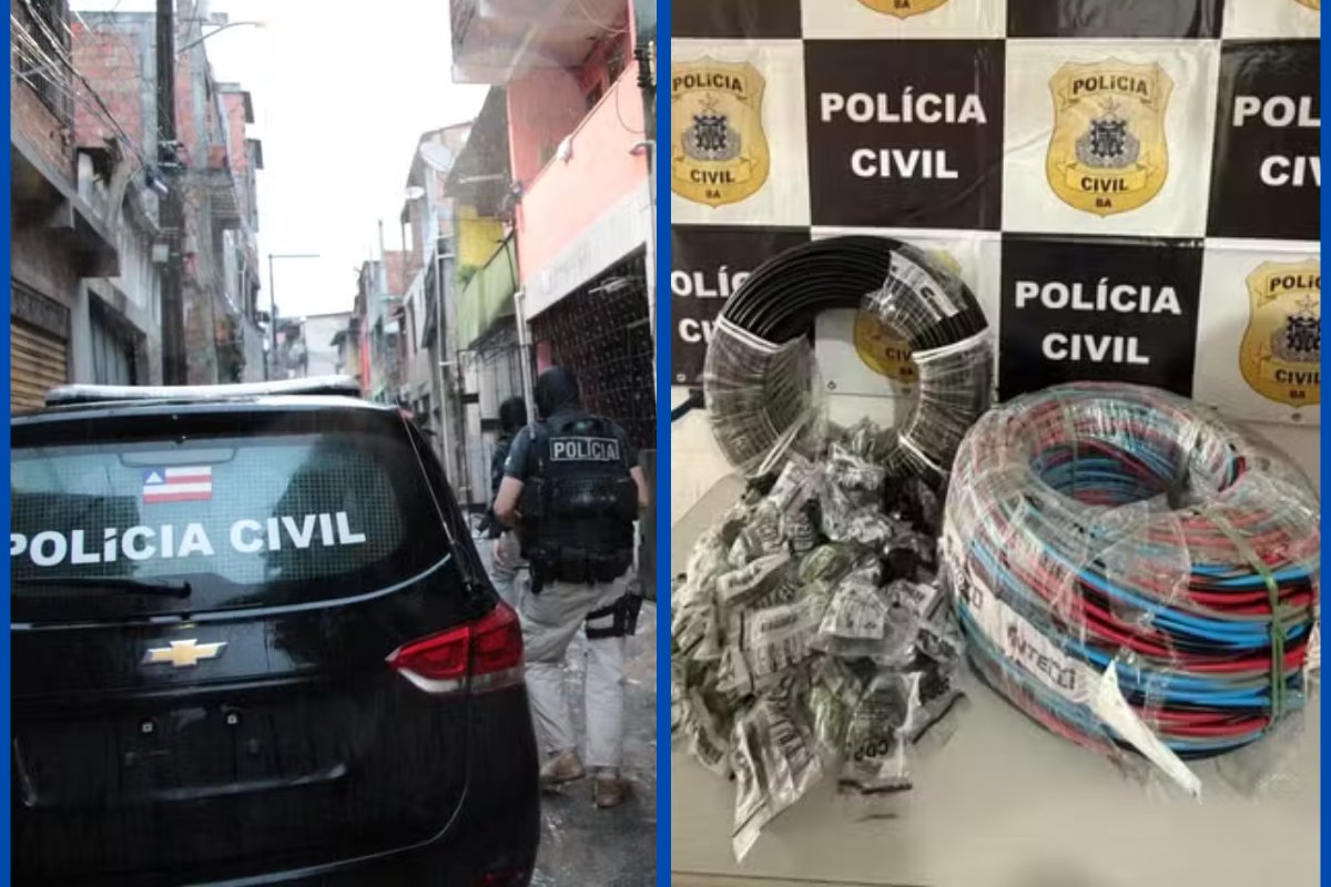 Homem é preso suspeito de comercializar materiais furtados da Coelba nas redes sociais