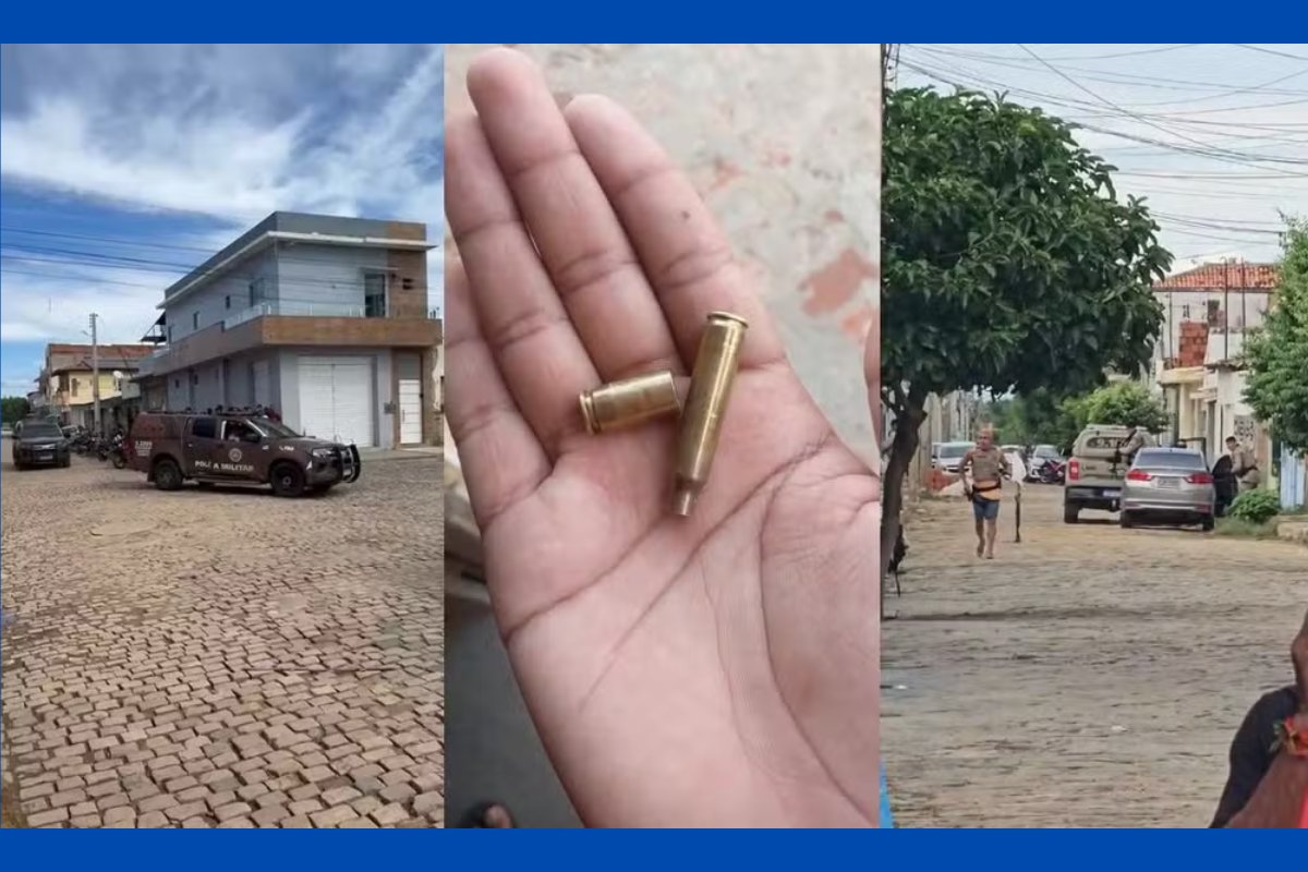 Vídeo: uma pessoa morre e moradores ficam assustados durante tiroteio em cidade no oeste da Bahia
