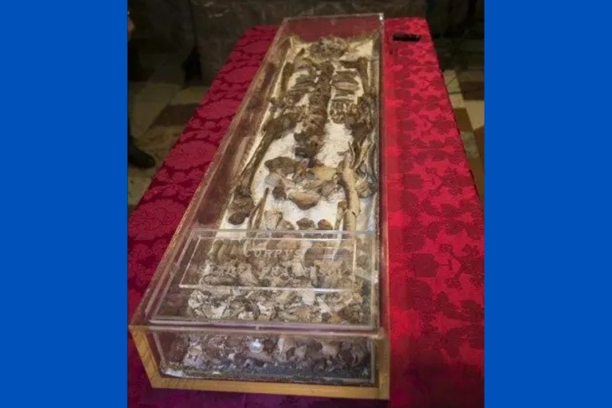 Restos mortais de São Francisco de Assis são expostos pela primeira vez na Itália