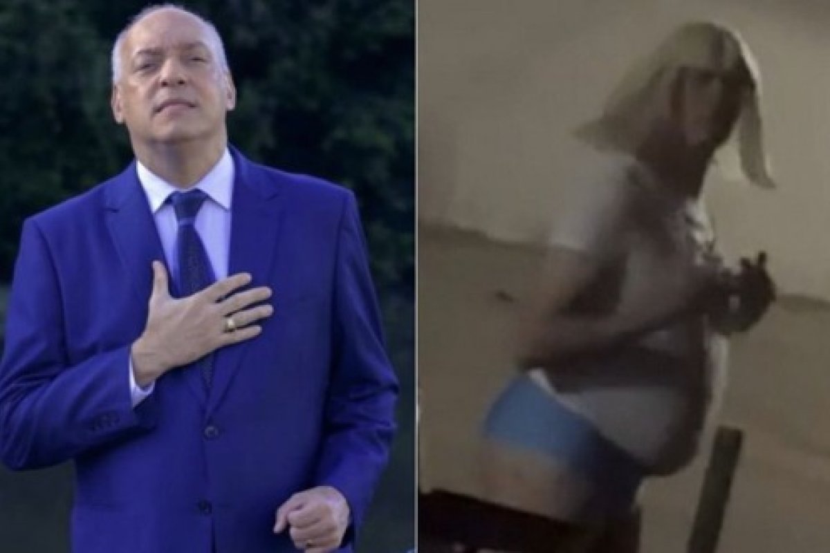 Vídeo: pastor que viralizou usando calcinha é flagrado em momento íntimo com homem em situação de rua