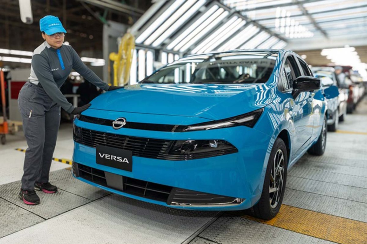 Veja as primeiras imagens do novo Nissan Versa