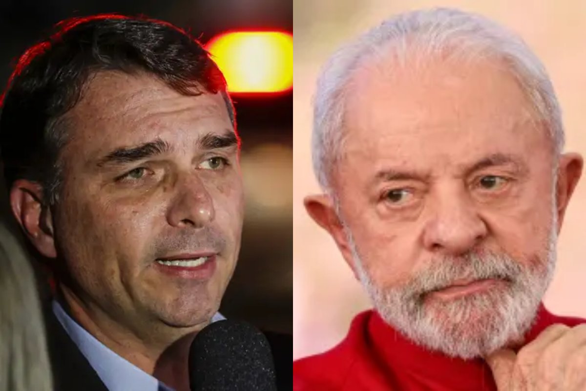 Flávio Bolsonaro aparece pela primeira vez à frente de Lula em uma simulação de segundo turno, aponta AtlasIntel